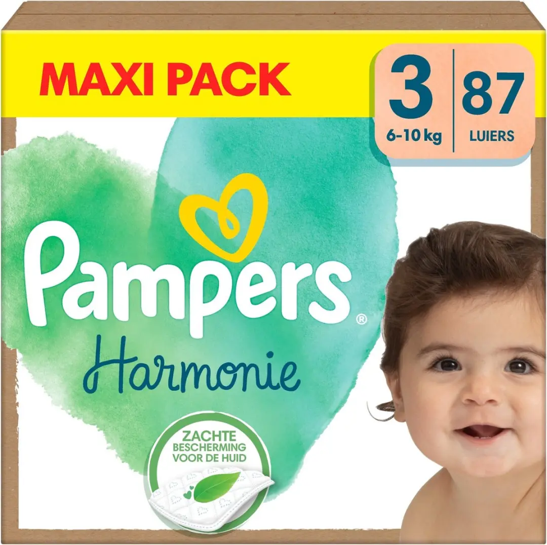 Pampers Harmonie Luiers Maat 3 - 87 Stuks