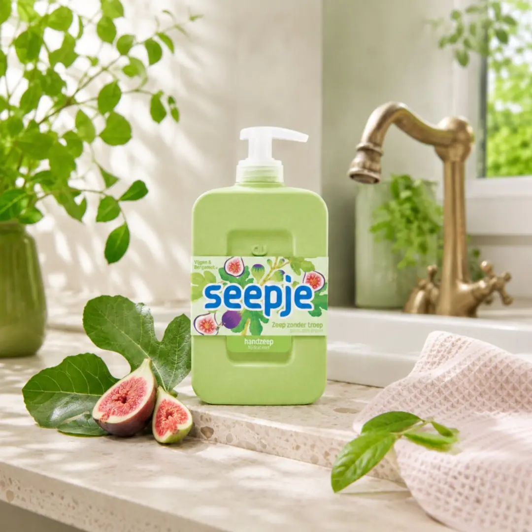 Seepje Handzeep Frisse Vijg 8x300ml