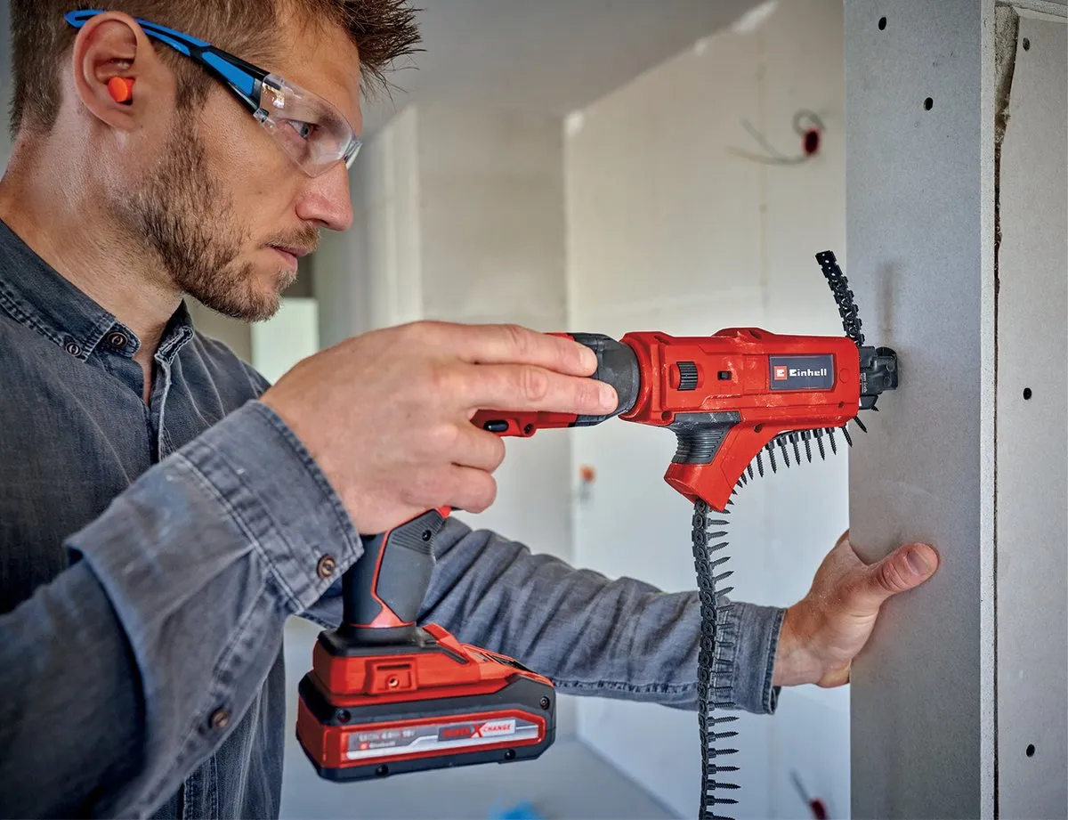 Einhell Magazijn Schroefband Opzetstuk TE-DY 18 Li/TC-DY 710 E - 3,9cm - afbeelding 6 van 6