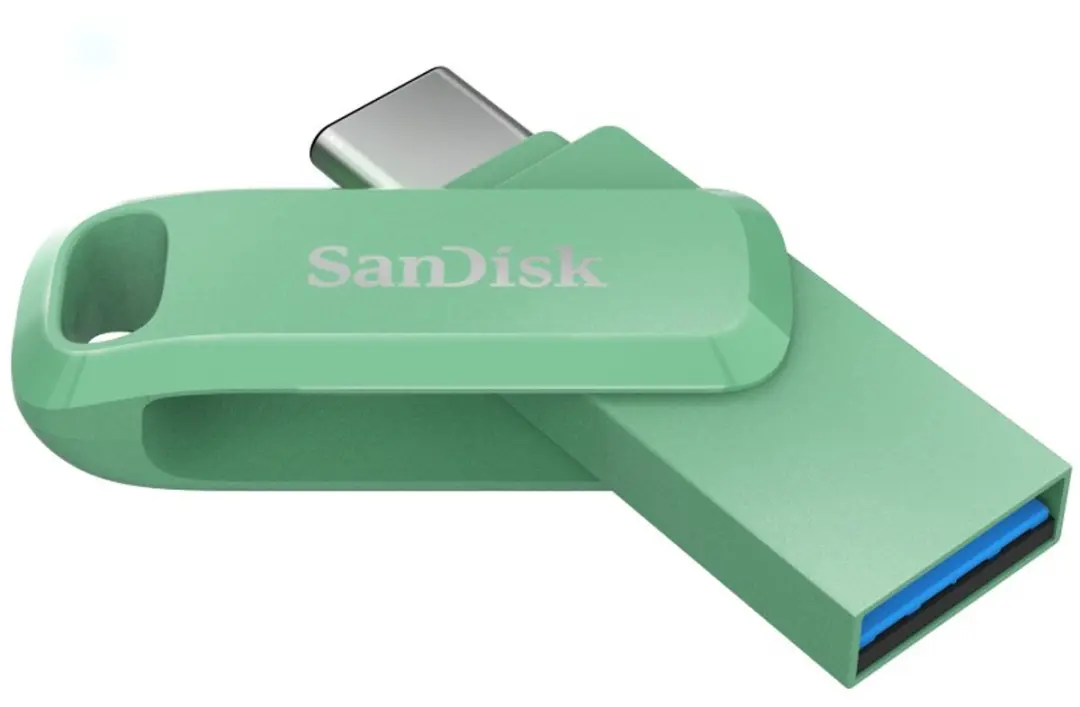 SanDisk Ultra Dual Drive Go 128GB - Type-C - Groen