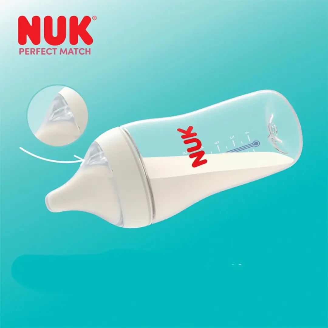 NUK Perfect Match Babyfles 360ml XL - Beige