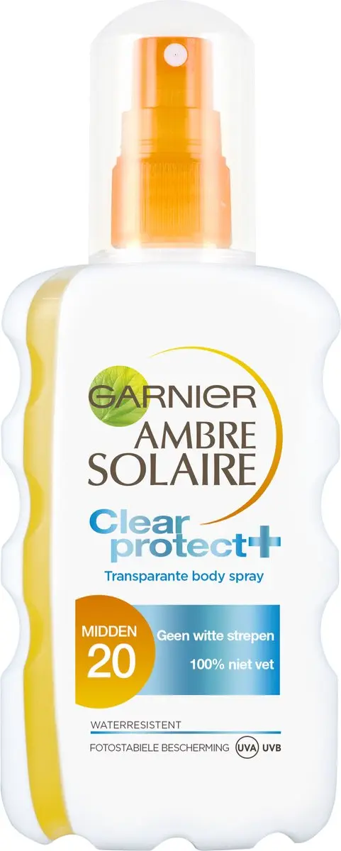 Garnier Ambre Solaire Clear Protect Refresh Zonnebrand SPF20 200ml