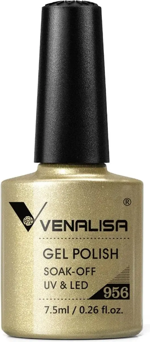 Venalisa Gellak Goud 7.5ml - Glitter
