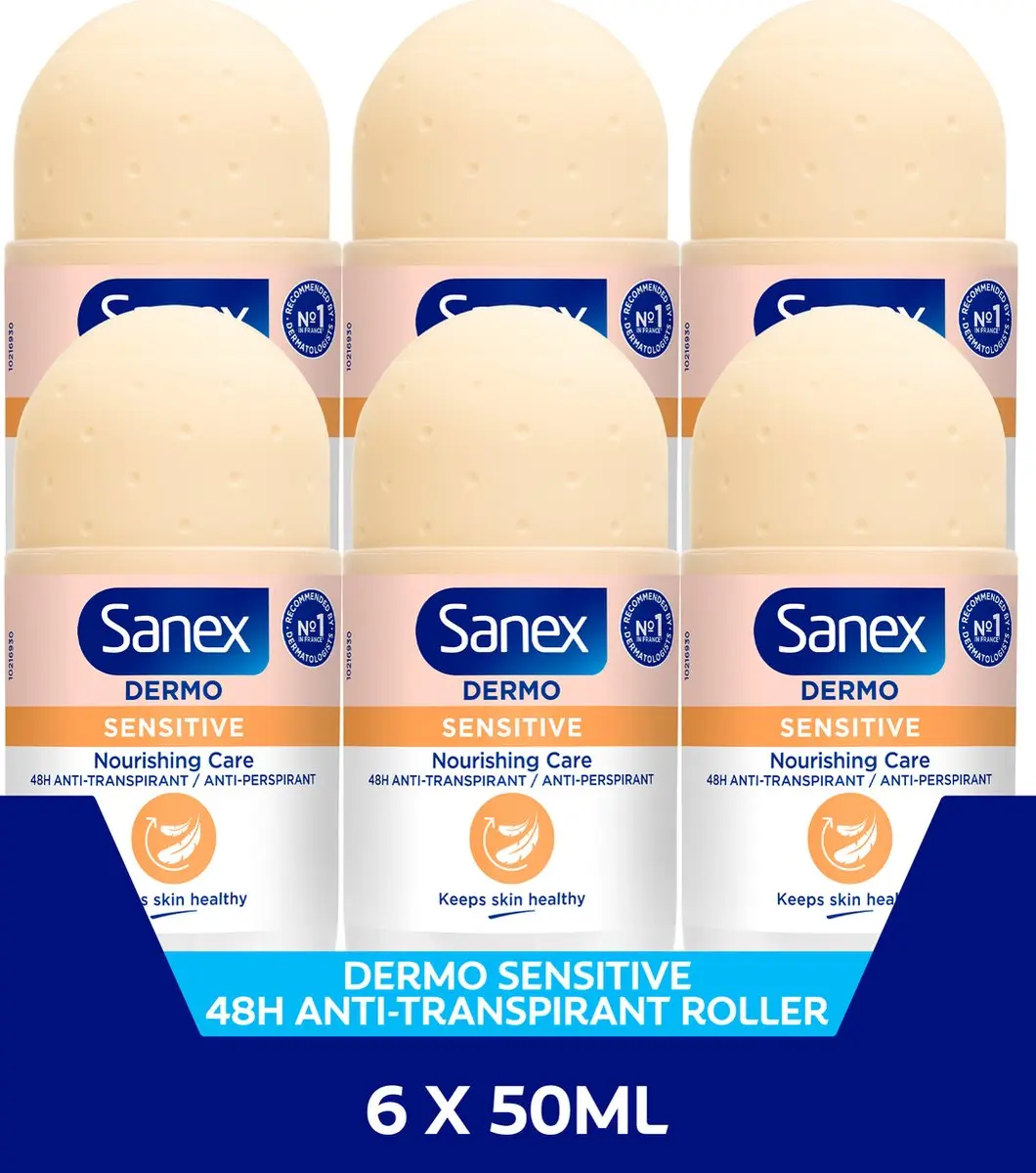 Sanex Dermo Sensitive Anti-Transpirant Roller