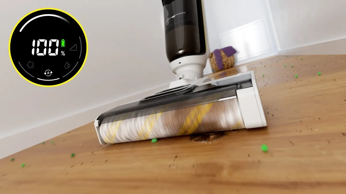 Kärcher FCV 4 Natural N Vloerreiniger - 180W - Wit