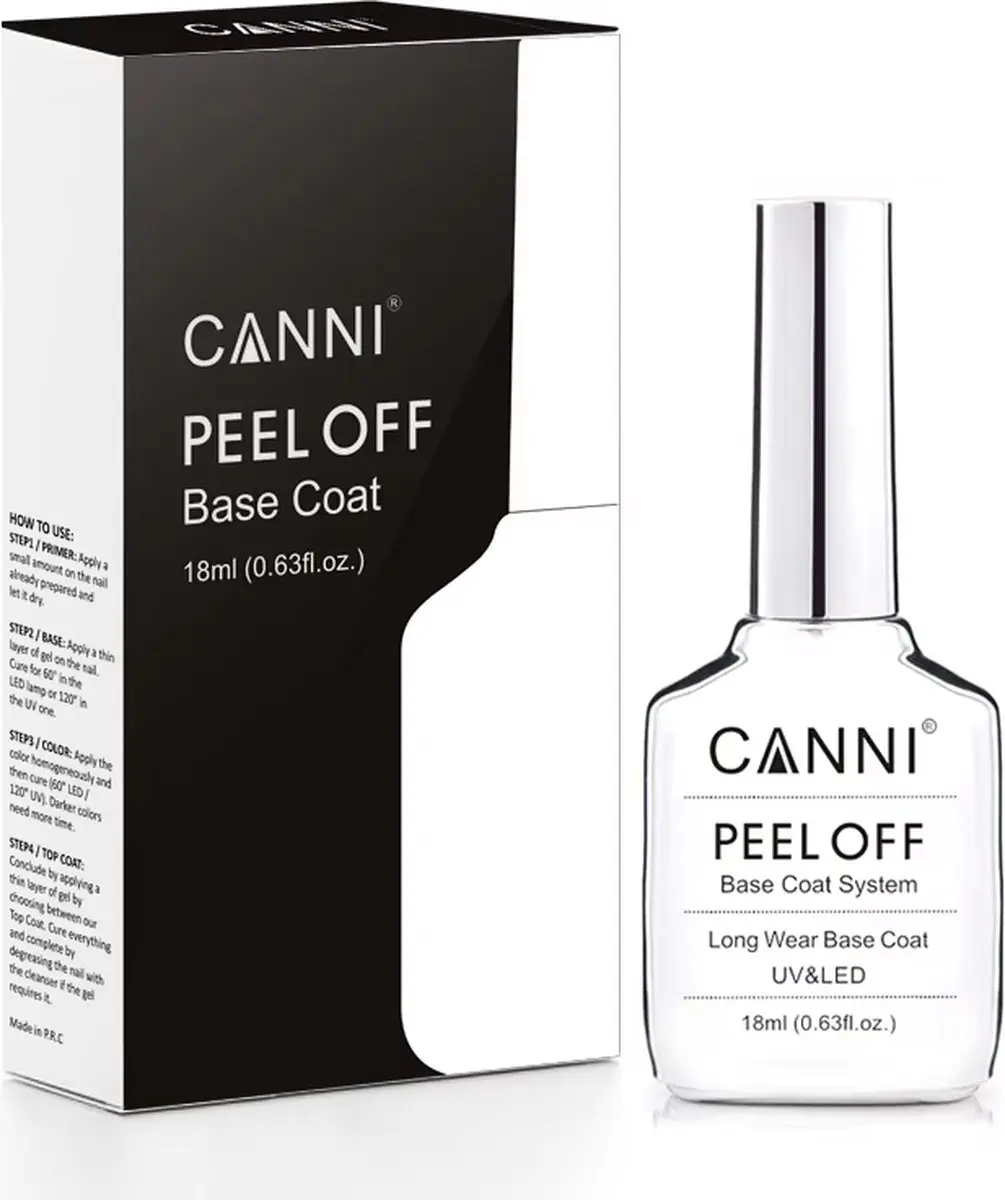 Canni Peel Off Base Coat XL 18ml