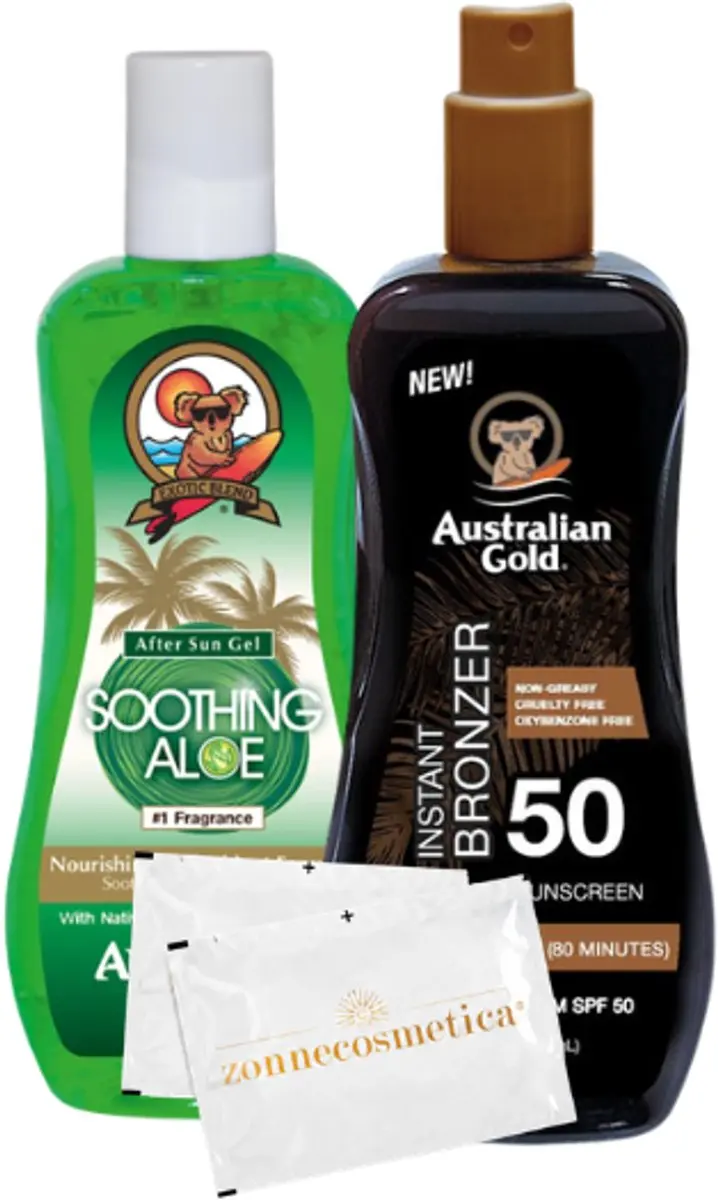 Australian Gold SPF 50 Spraygel Bronzer 237ml