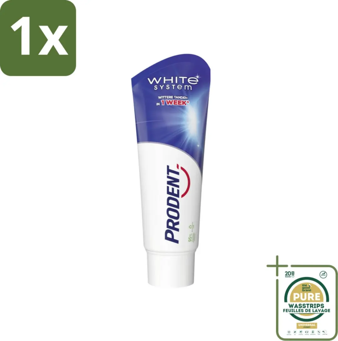 Prodent White System Tandpasta 75ml