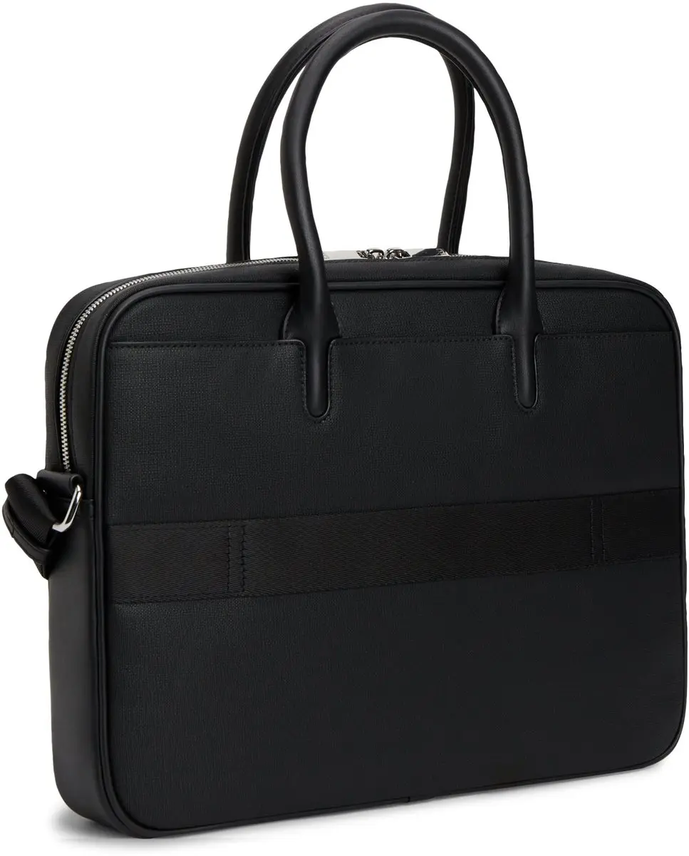Tommy Hilfiger Modern Business Laptoptas 38cm - 15.6" - Zwart