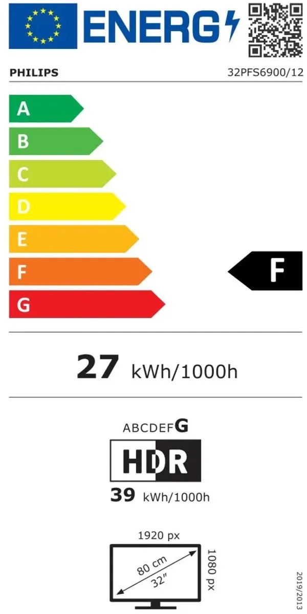 Philips 32PFS6900/12 32 inch Full HD LED TV - Zwart