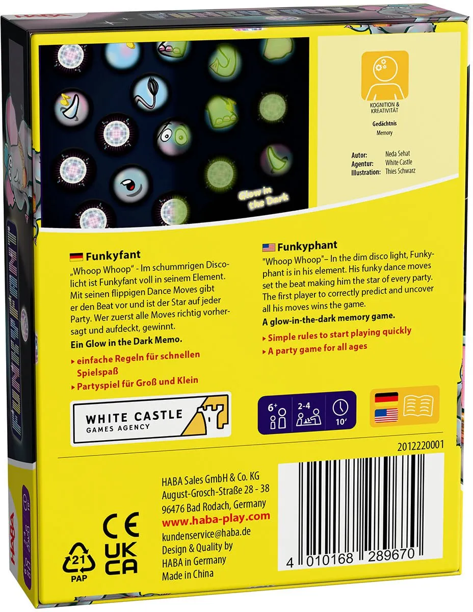 Haba Funkyfant Freunde Spelenset - Multi Kleur - 2-8 Spelers