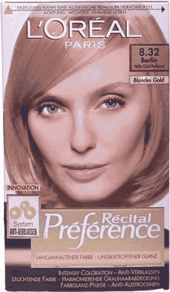 L'Oréal Paris Préférence 8.32 Goud Parelblond Haarverf 60ml