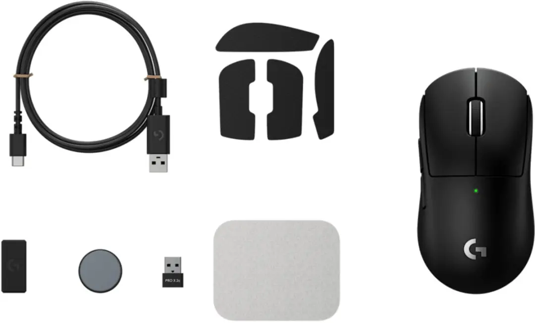 Logitech G PRO X SUPERLIGHT 2c Gamingmuis - 44.000 DPI - Zwart