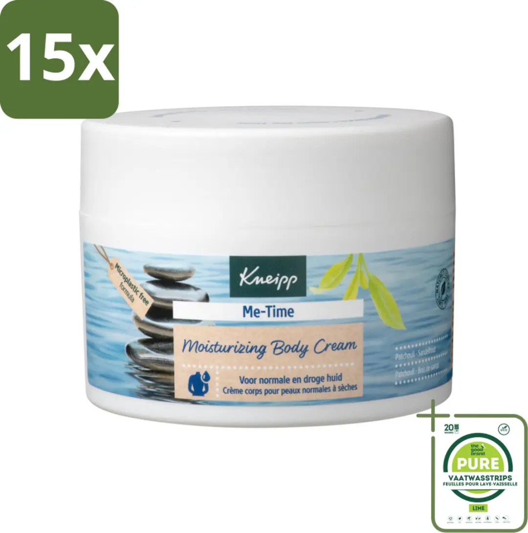 Kneipp Me-Time Patchouli & Sandelhout Bodycrème 200ml