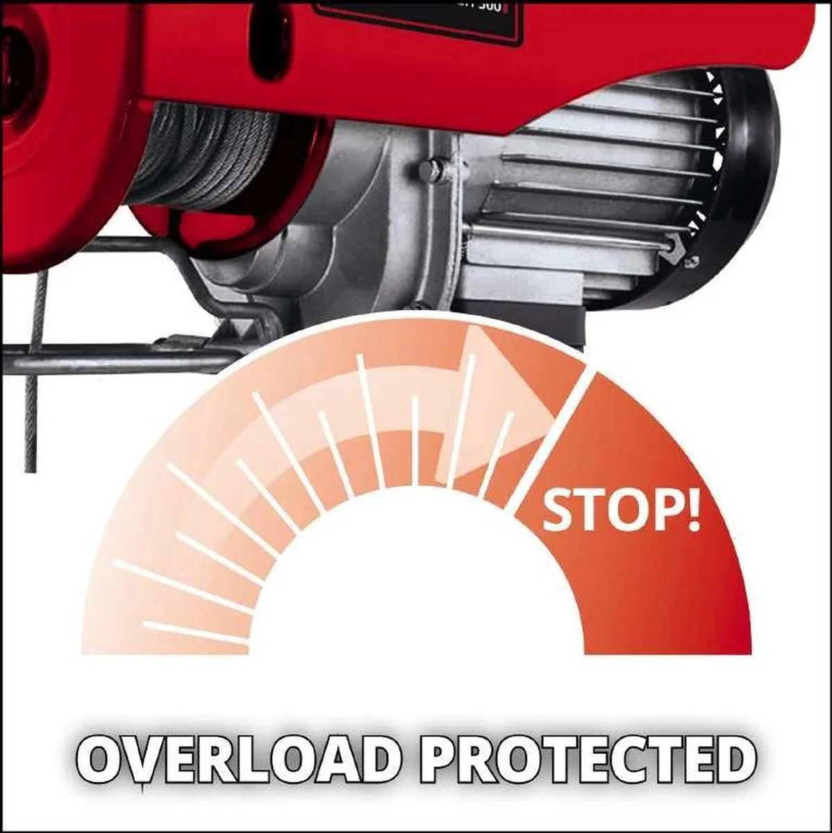 Einhell TC-EH 500 Elektrische Kabeltakel 1000W - 500 kg