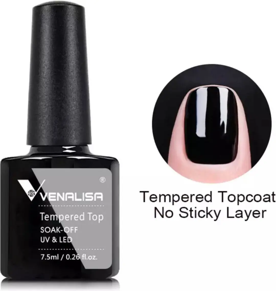 Venalisa Top & Base Coat UV Gellak Set 15ml - 2x7,5ml