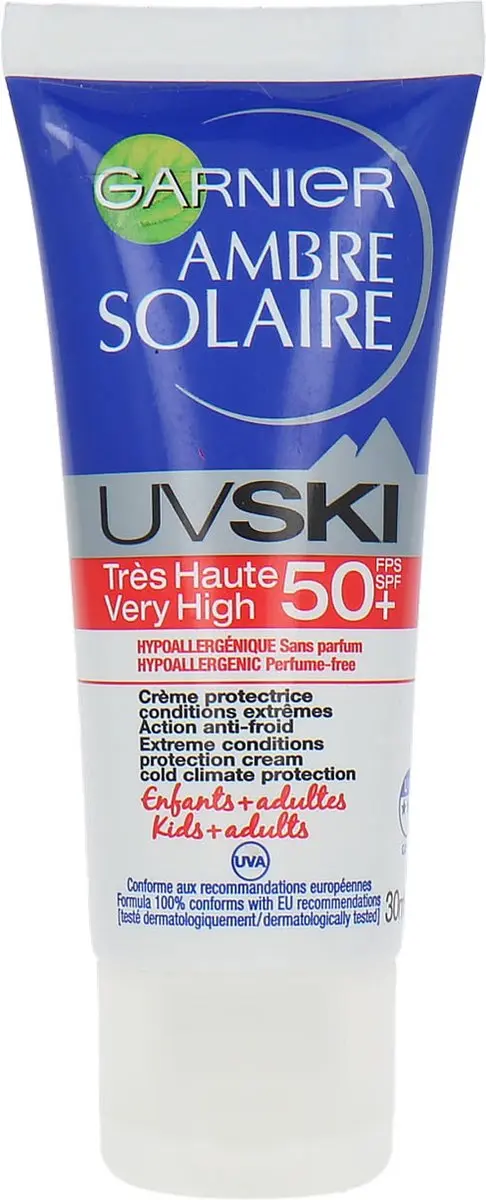 Garnier Ambre Solaire UV Ski Zonnebrandcrème SPF 50 - 30ml