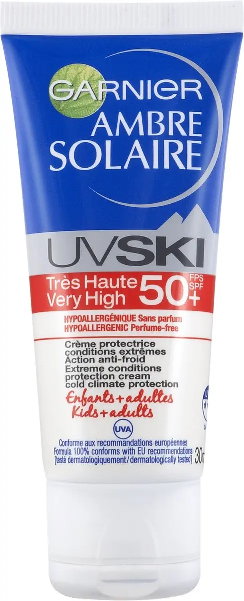 Garnier Ambre Solaire UV Ski Zonnebrandcrème SPF 50