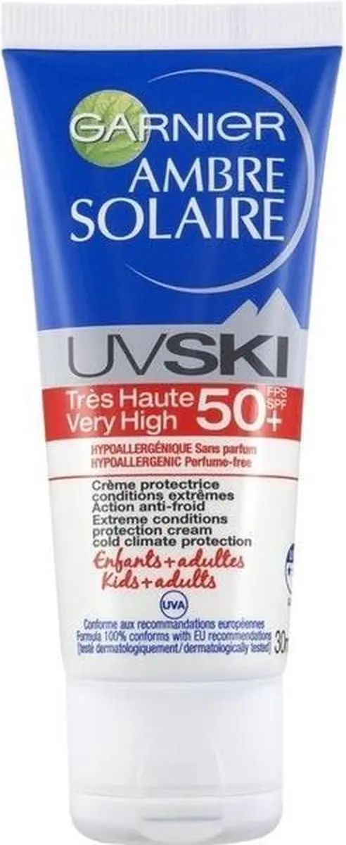 Garnier Ambre Solaire UV Ski Zonnebrandcrème SPF 50 - 30ml