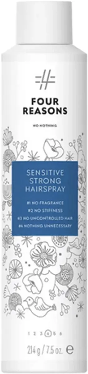 Four Reasons No Nothing Sensitive Strong Hairspray 300ml