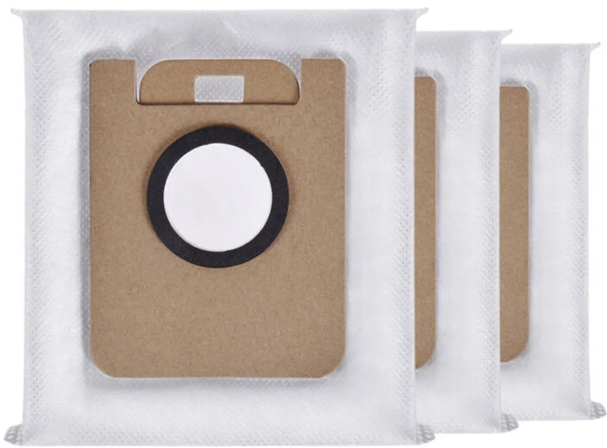 Dreame L10s/L10/L20 Ultra Stofzakken 3-Pack - 3L - Zwart