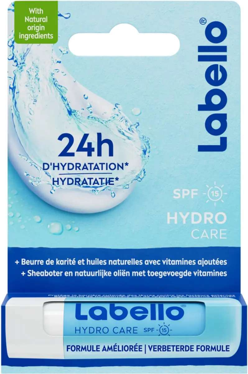 Labello Lippenbalsem Hydro Care - 4 Stuks