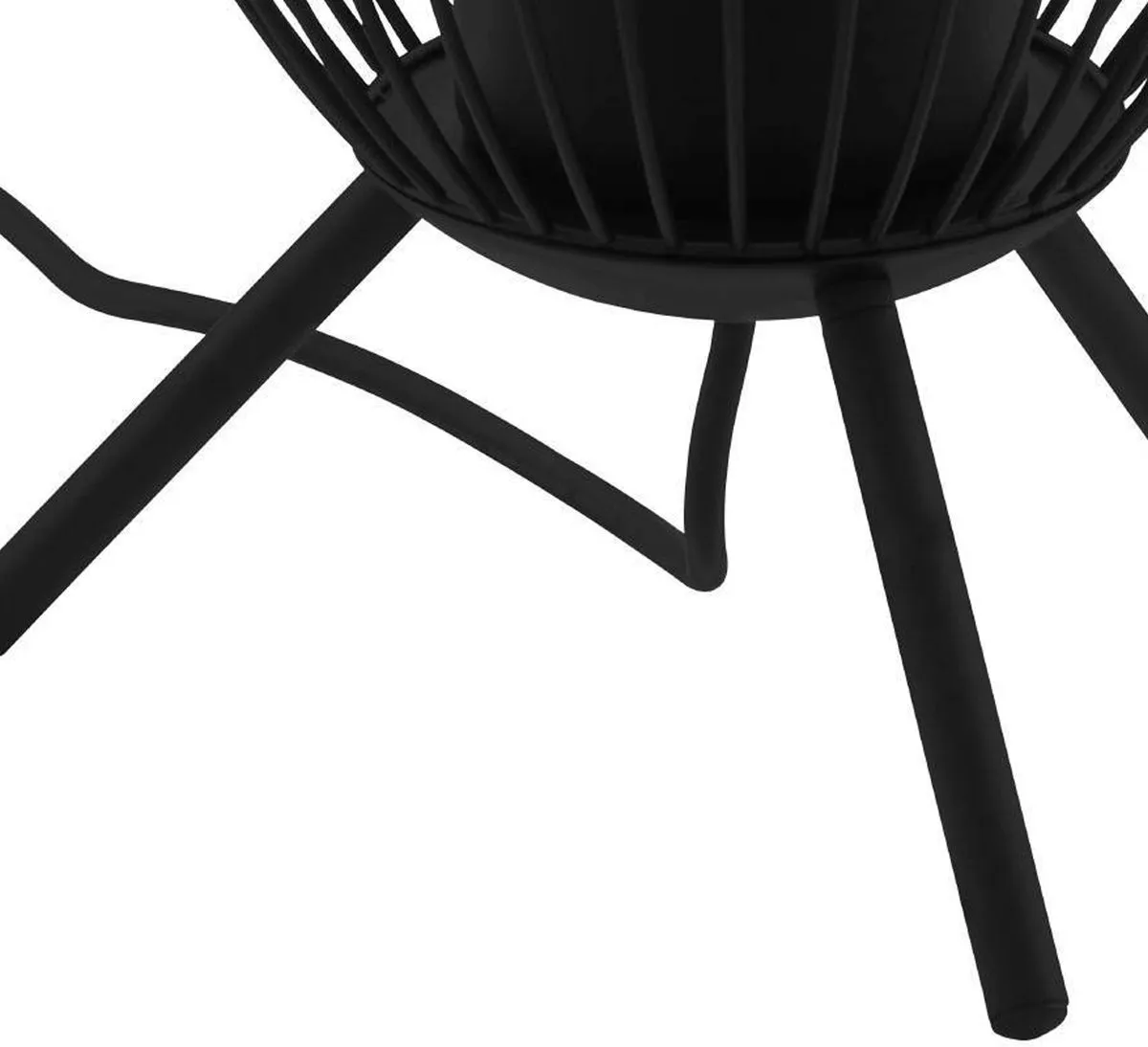 Eglo Fusignano Tafellamp Buiten E27 - 41cm - Zwart/Wit