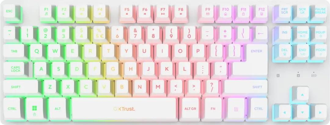 Trust GXT 831W Thado Draadloos Gaming Toetsenbord 80%