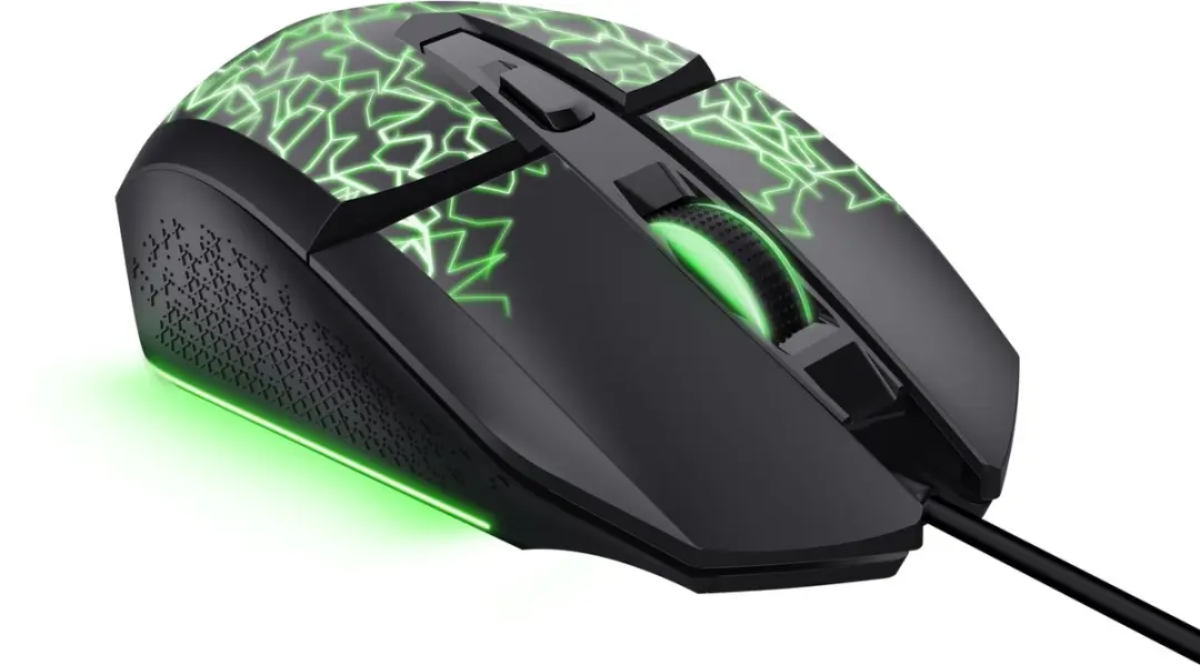 Trust GXT 113 Felox Gaming Muis 6400 DPI - Zwart