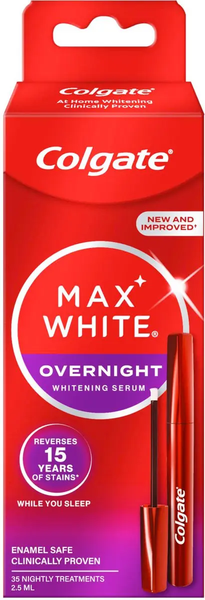 Colgate Max White Overnight Tanden Whitening Serum 2,5ml