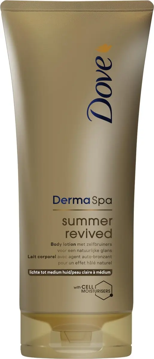 Dove DermaSpa Summer Revived Bodylotion 200ml - afbeelding 6 van 6