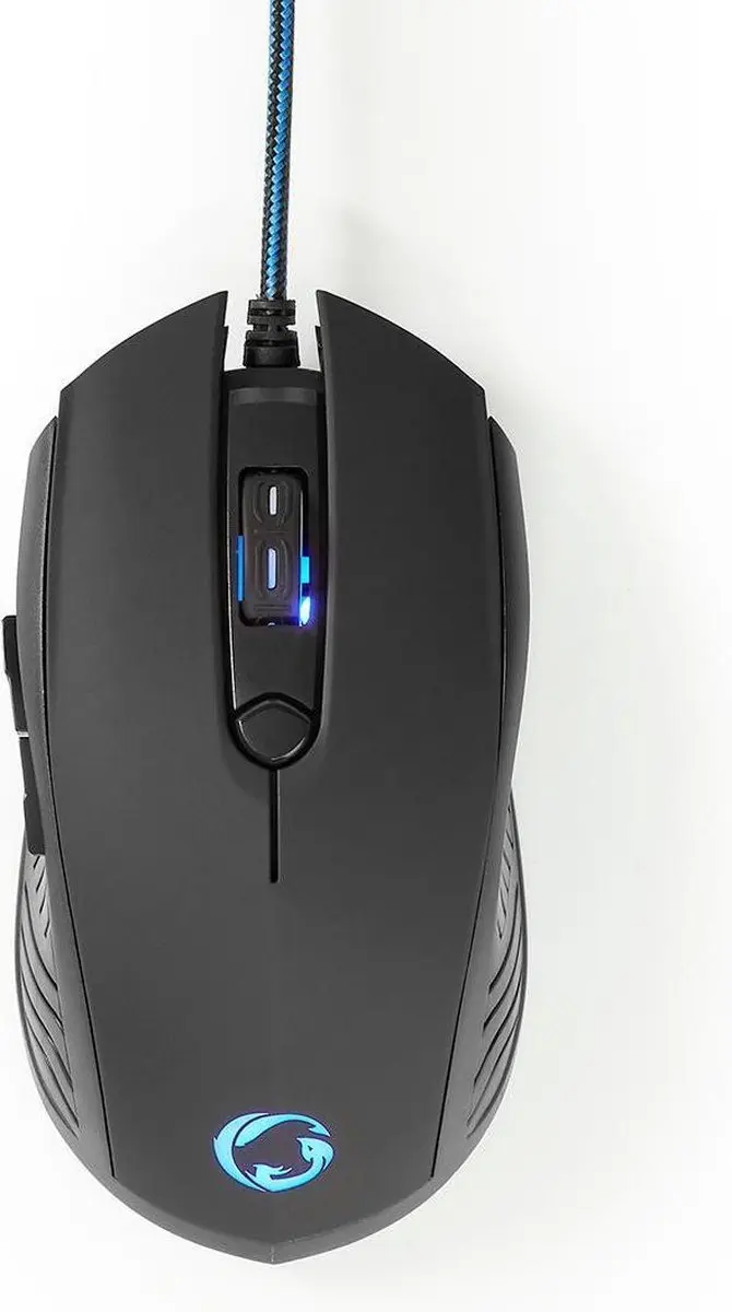 Nedis GCK31100BK Gaming Combo Kit - Koptelefoon Muis Muismat - Zwart