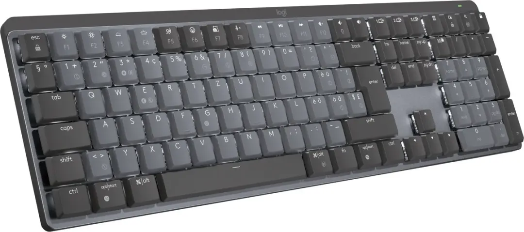 Logitech Master 920-010752 Draadloos Toetsenbord - QWERTZ - Zwitsers Grafiet