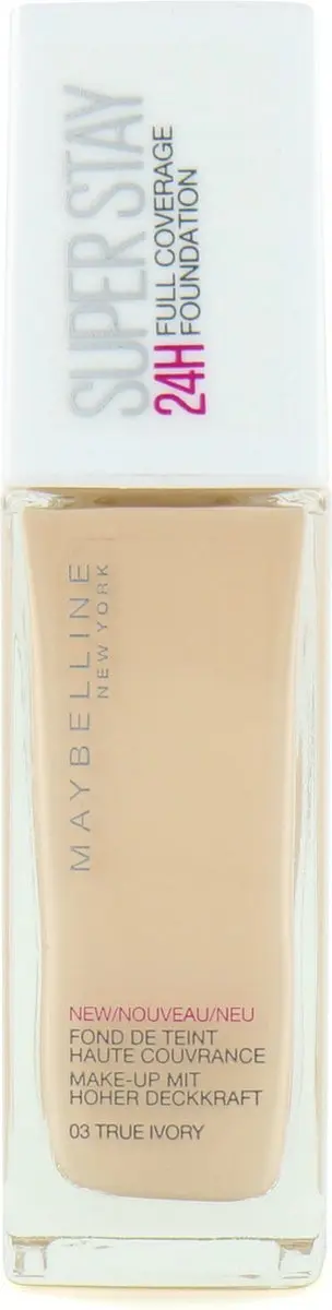 Maybelline SuperStay Foundation 03 True Ivory 30ml