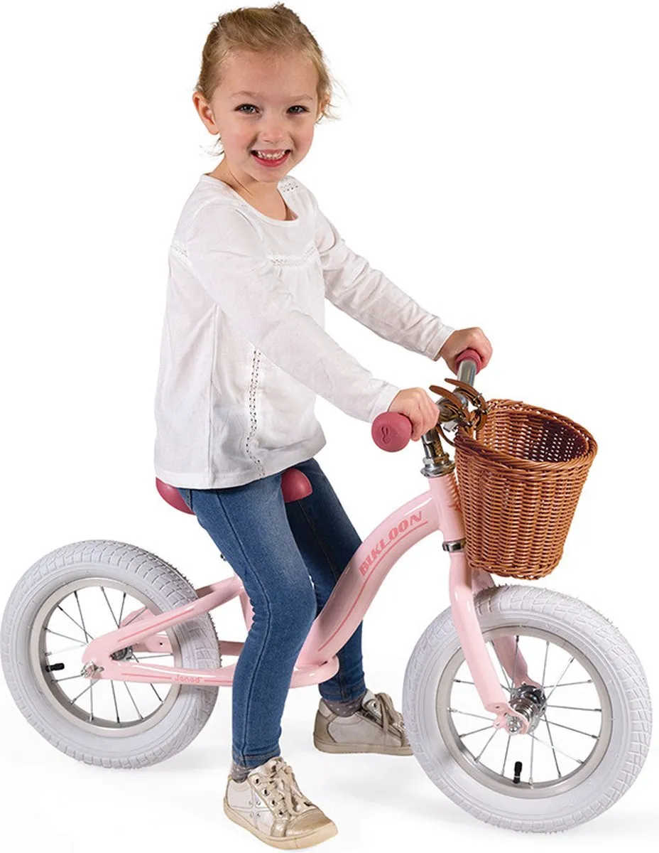 Janod Bikloon JA03295 Loopfiets Roze - 2 Wielen 30cm