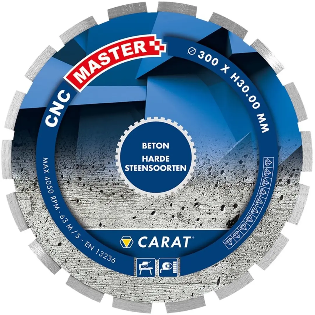 Carat CNC Master Diamantzaag 300x25,4mm CNCM300400