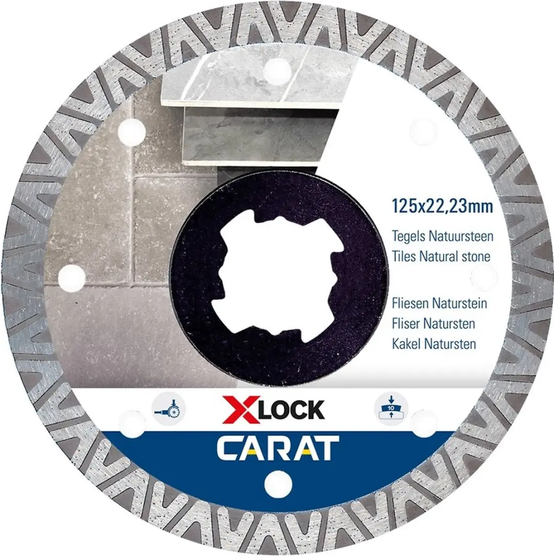 Carat Diamantzaag X-Lock CTXLOCK125