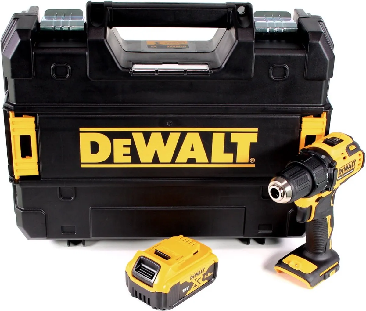 DeWalt DCD708NT Accuboormachine 18V - 1x 5,0Ah Accu - TSTAK Box