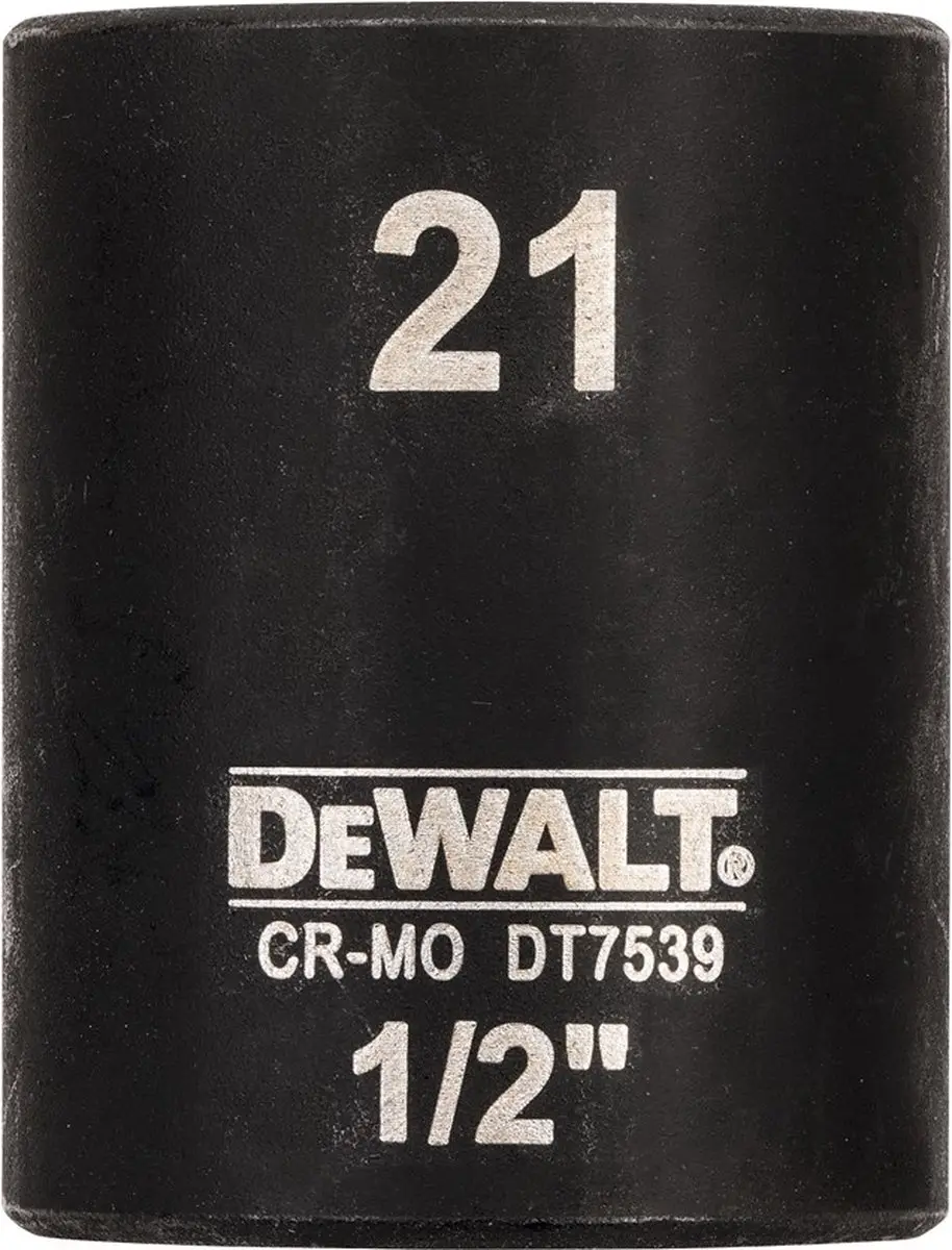 DeWalt DT7539 Krachtdop 1/2" 21mm