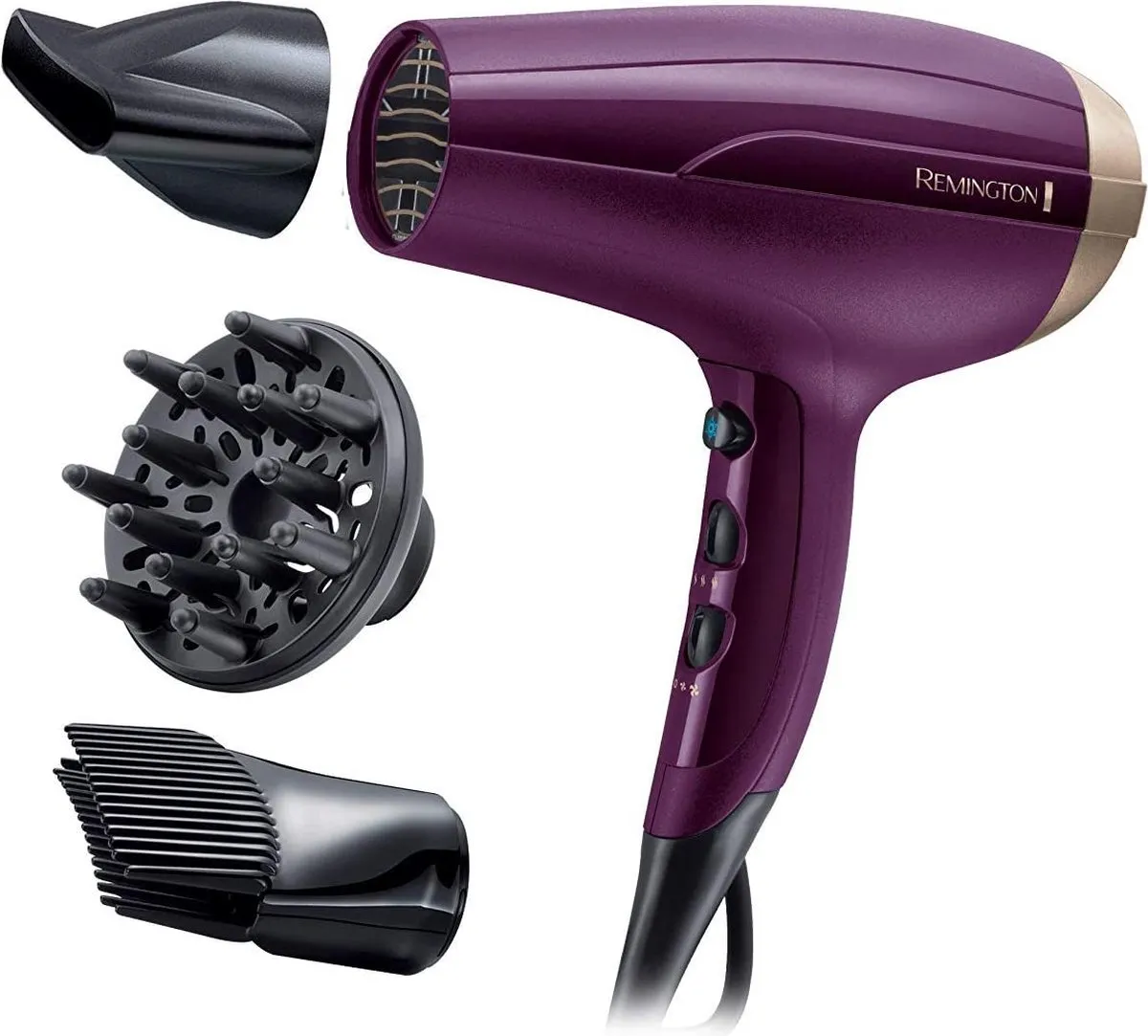 Remington Haardroger 2200W - Zwart - afbeelding 2 van 5
