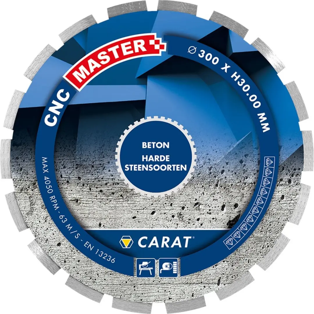Carat CNC Master Diamantzaag 300x30mm CNCM300500