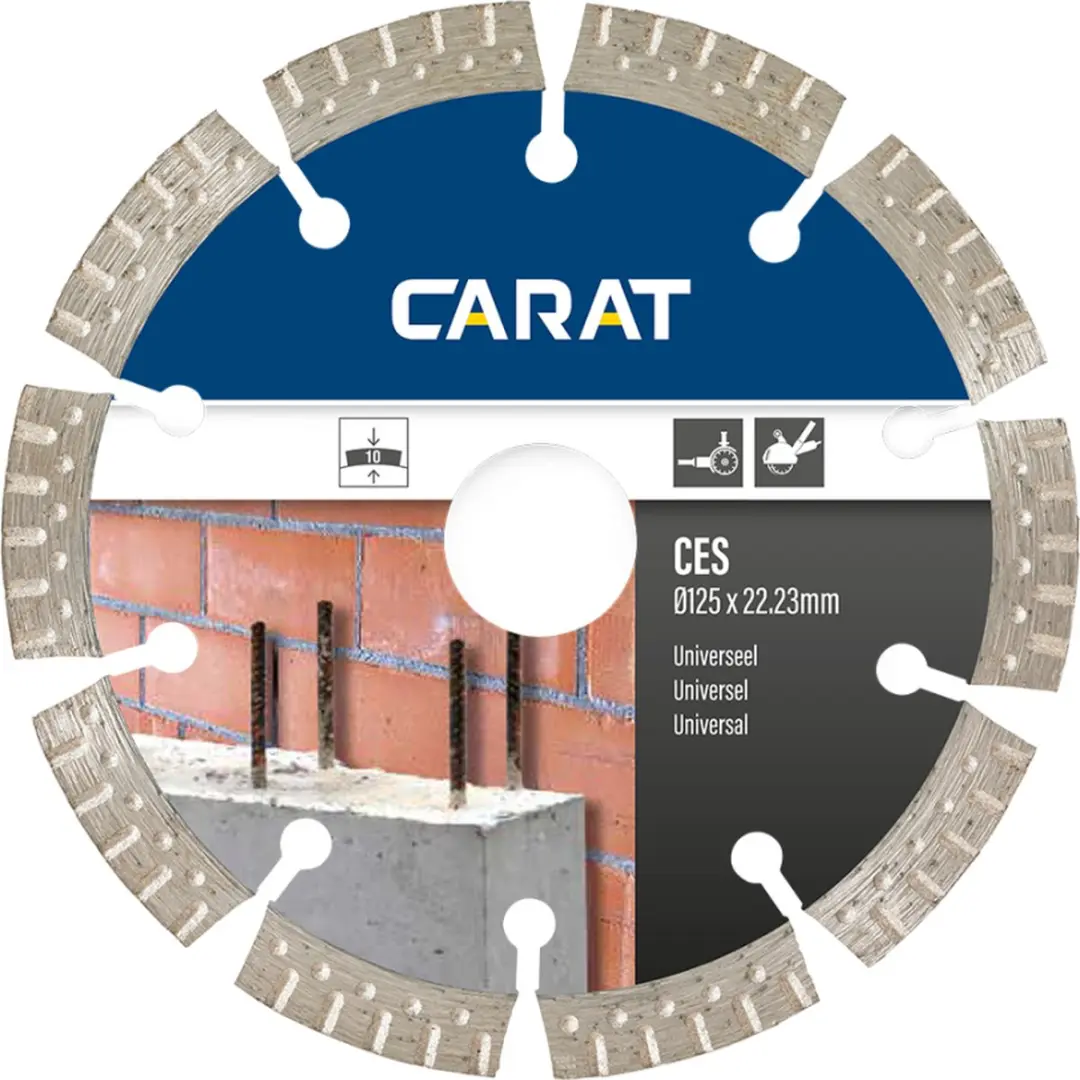 Carat CES1253010 Slijpschijf 125x22,23mm