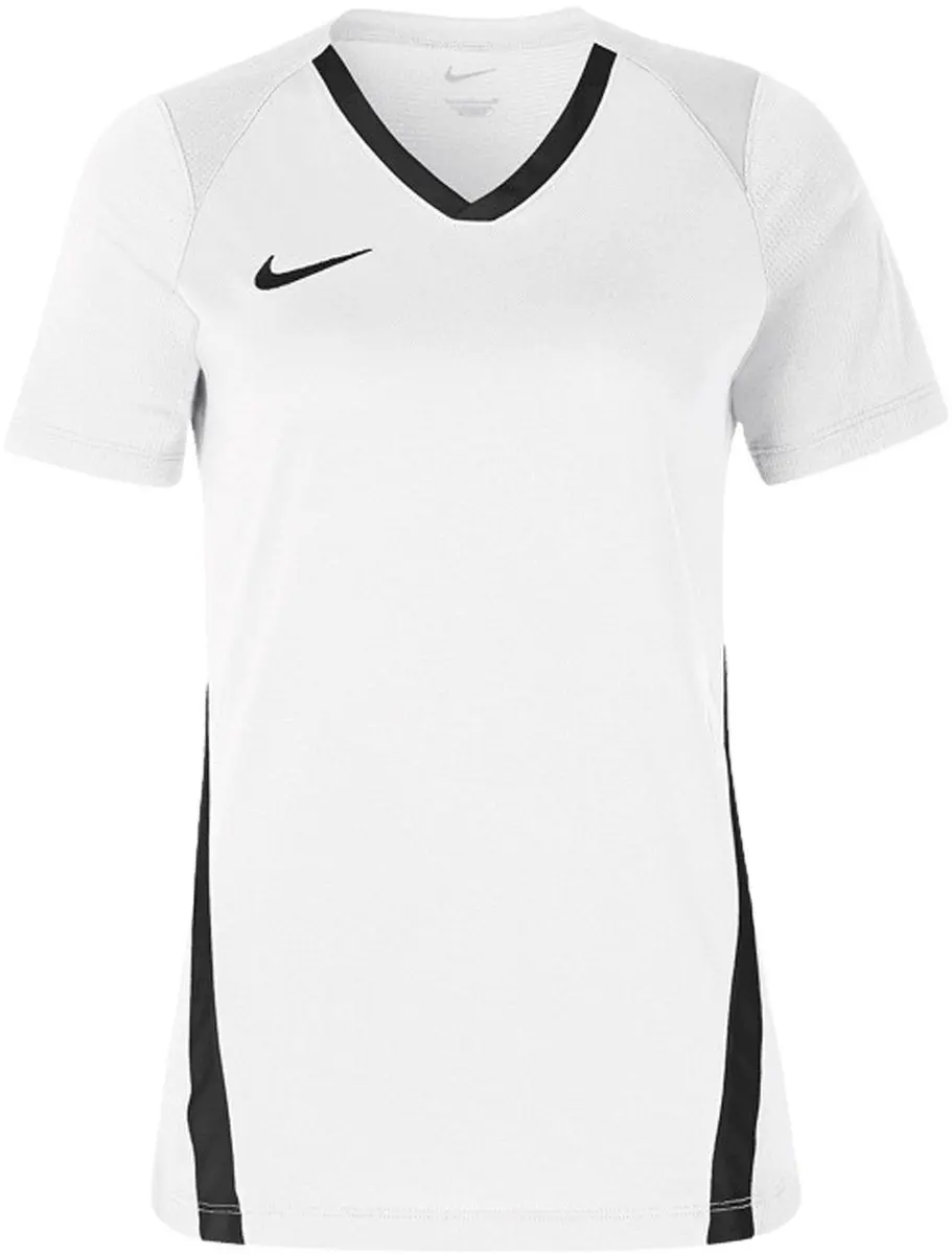 Nike Team Spike Shirt Dames M - Zwart/Wit