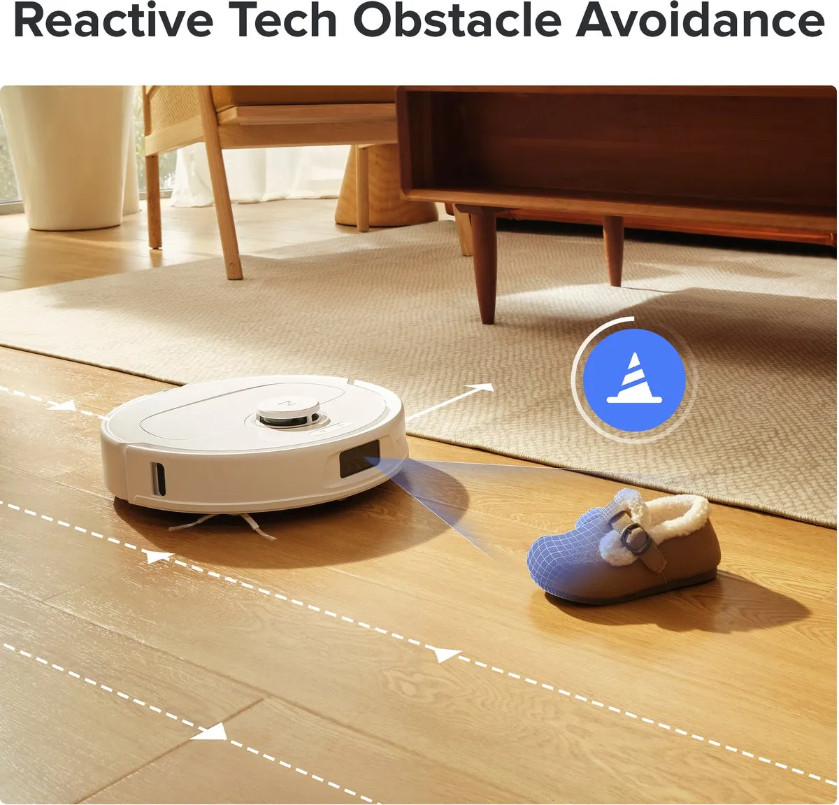 Roborock Qrevo Pro Robotstofzuiger - Wit - afbeelding 3 van 6