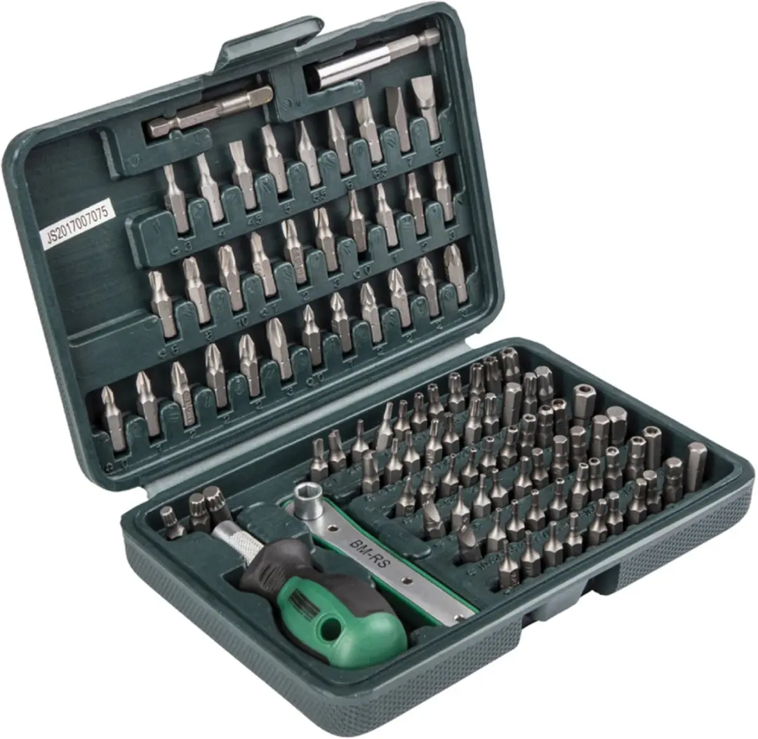 Brüder Mannesmann 29899 Bitset 99-delig - T40 - Chrome vanadium