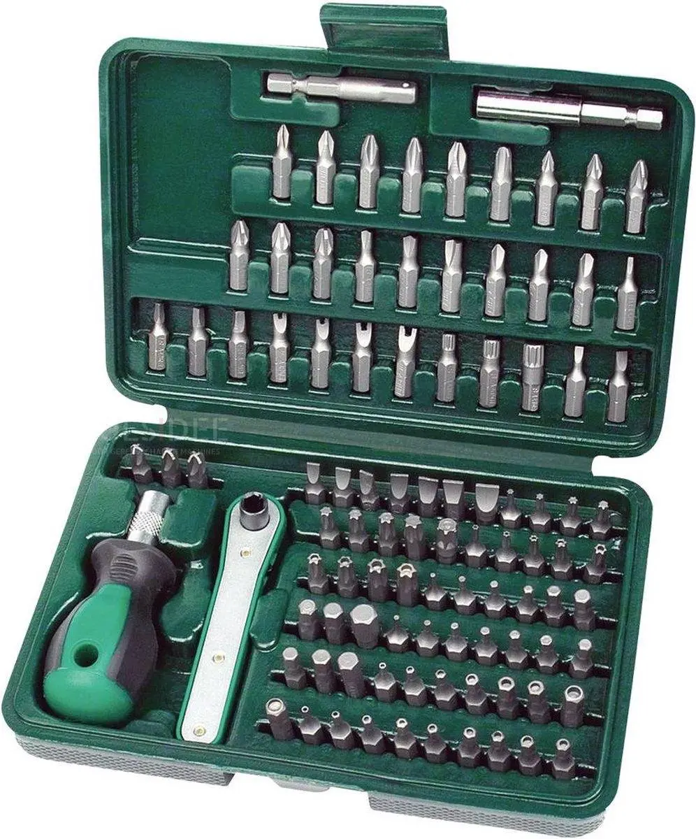 Brüder Mannesmann 29899 Bitset 99-delig - T40 - Chrome vanadium