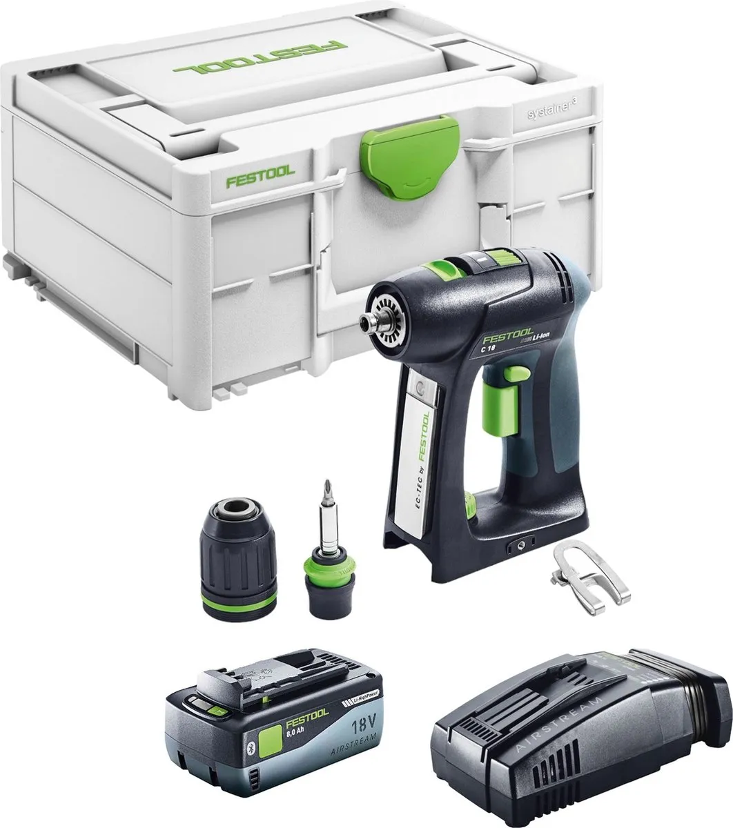 Festool C 18 Basic Accuboormachine 18V 45Nm