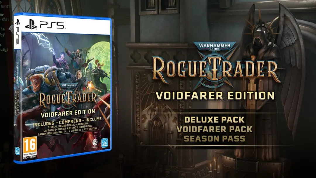Mindscape Warhammer 40,000 Rogue Trader Voidfarer Edition PS5