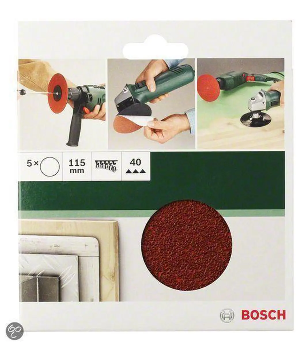 Bosch Schuurbladset 5-delig 125mm