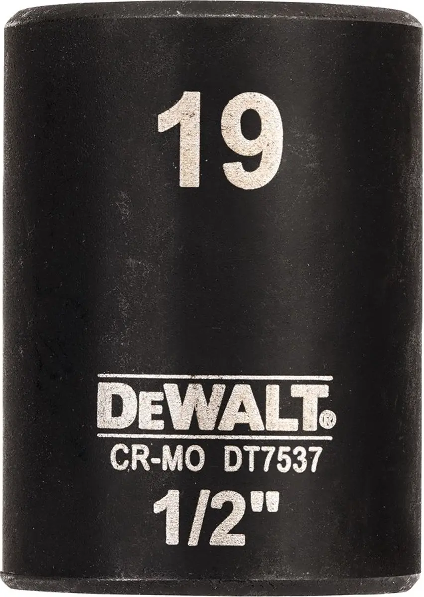 DeWalt DT7537 Impact Zeskantdop 19mm